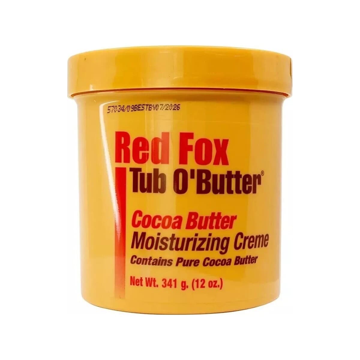 Red Fox Tub O'Butter Cocoa Butter Moisturizing Crème