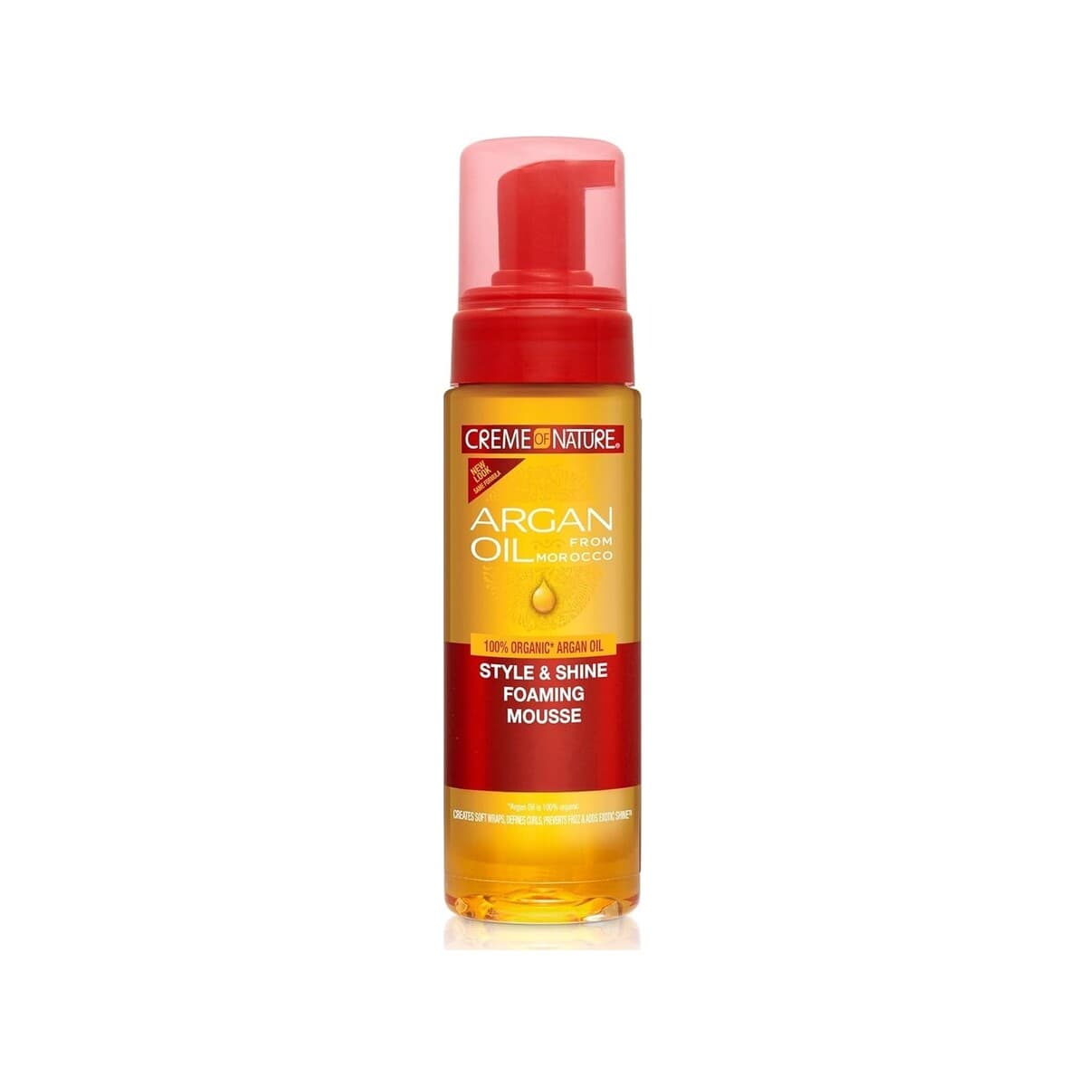 Crème of Nature Argan Oil Style & Shine Foaming Mousse