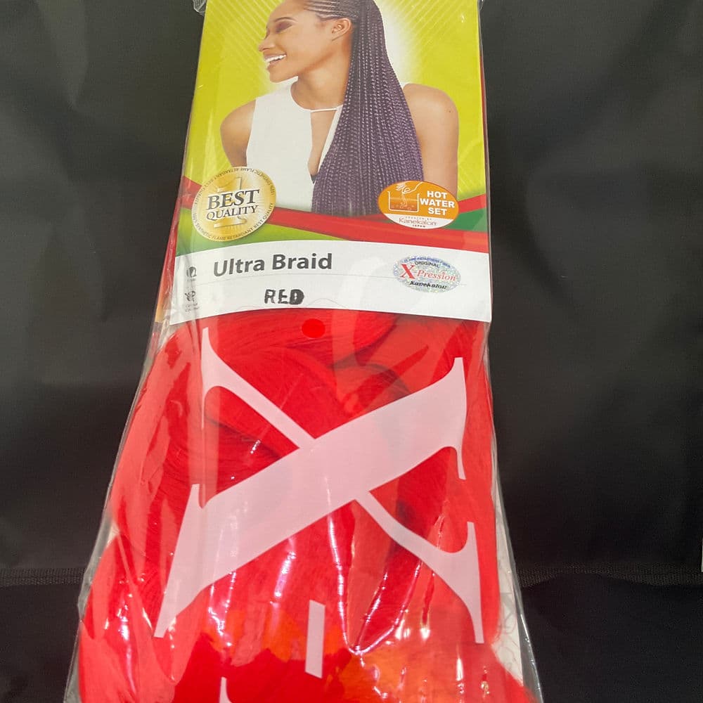 X-Pression Ultra Braid #Red