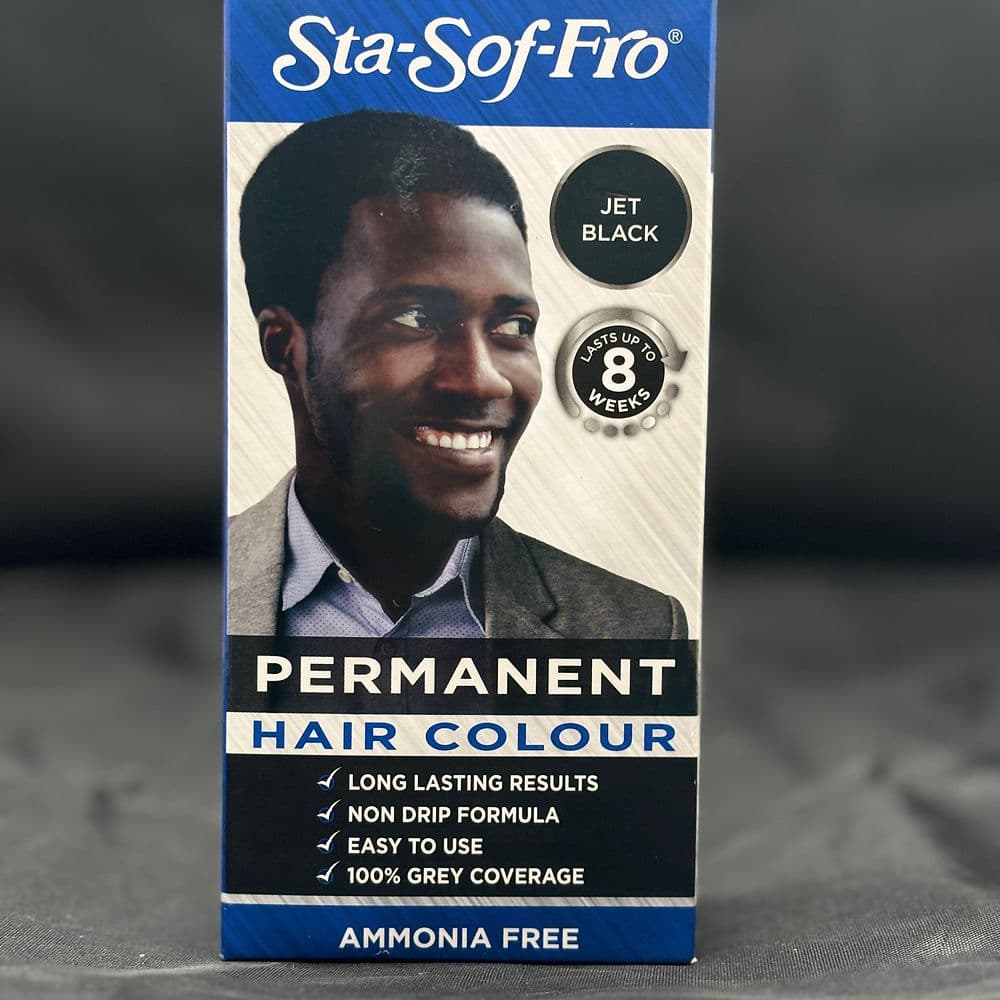 Sta-Sof-Fro Permanent Hair Colour Jet Black