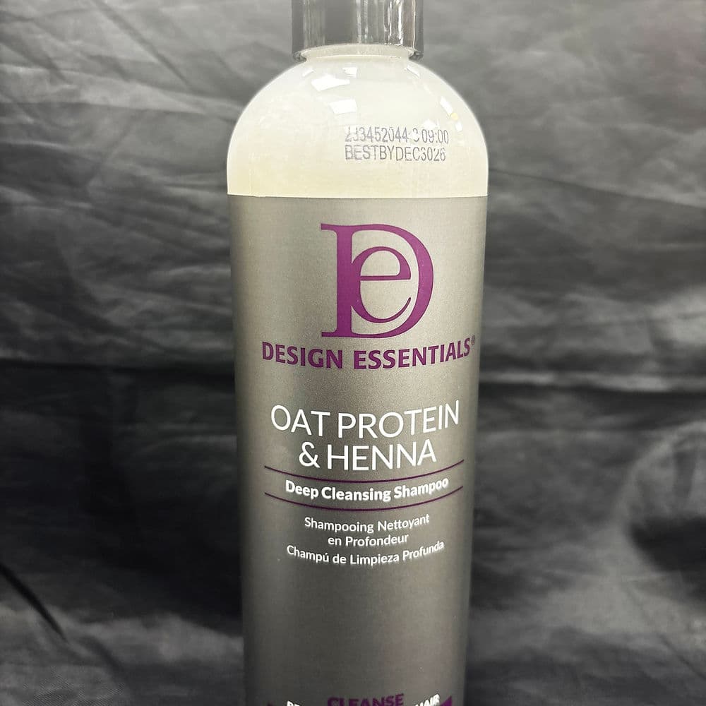 Design Essentials Oat Protein & Henna Deep Cleansing Shampoo