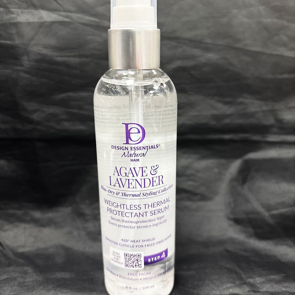 Design Essentials Agave & Lavender Weightless Thermal Protectant Serum