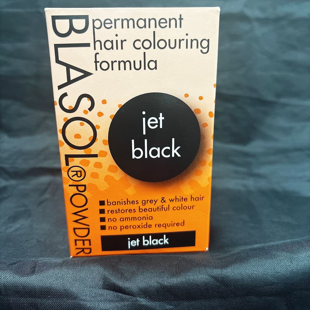 Blasol Powder Permanent Hair Colour Jet Black